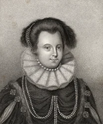 Lady Margaret Russell, Engraved by Bocquet, Illustration from 